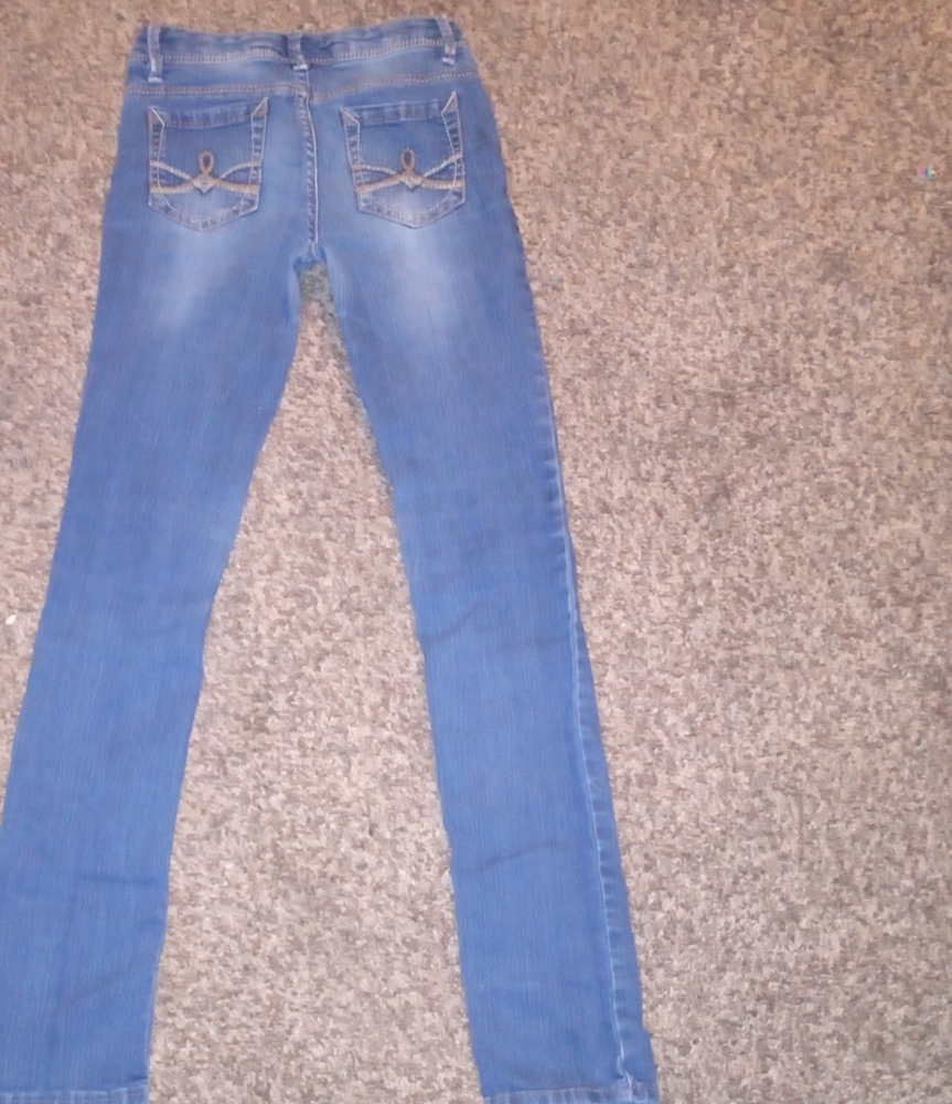 Long skinny jeans